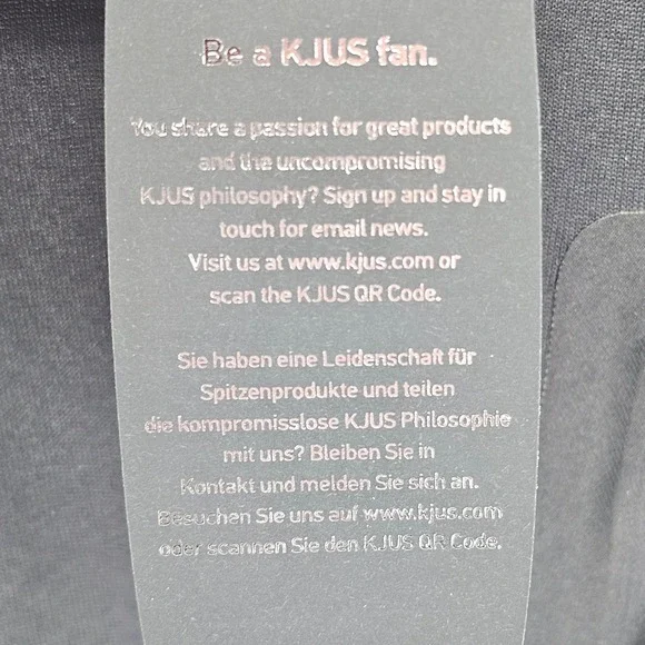 KJUS Men Hydraulic Half-Zip Pullover Black MS25-807 Size 2XL XXL Mock Neck NWT - Picture 6 of 10